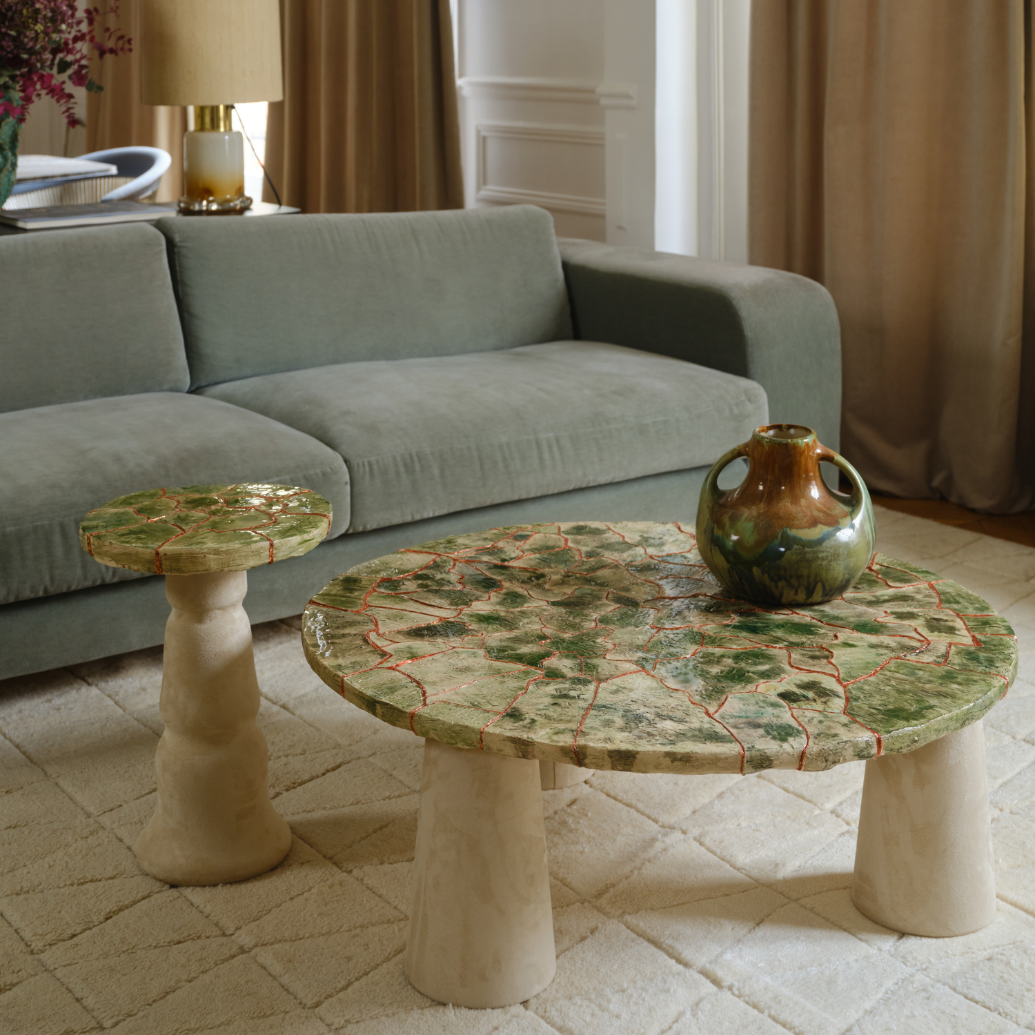 Table basse Ecorce hover